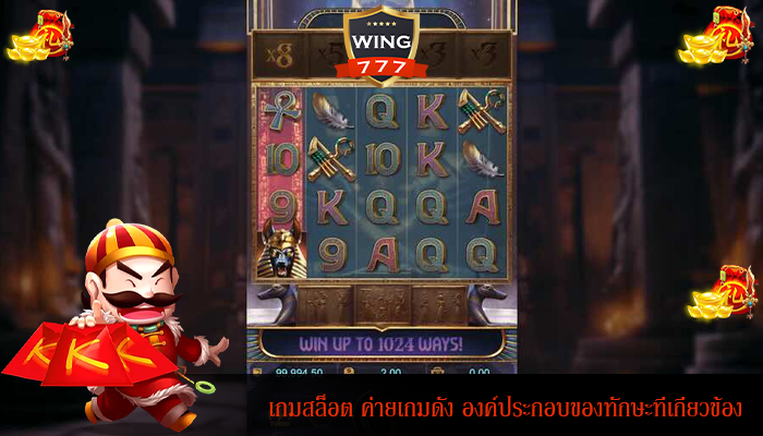 เกมสล็อต ค่ายเกมดัง องค์ประกอบของทักษะที่เกี่ยวข้อง