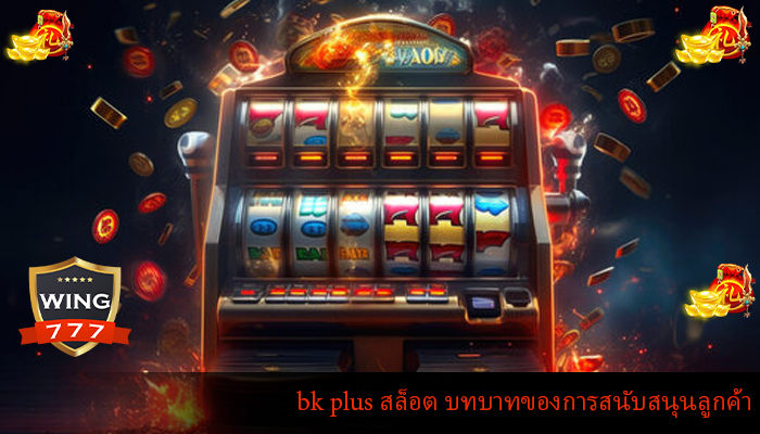 bk plus สล็อต บทบาทของการสนับสนุนลูกค้า