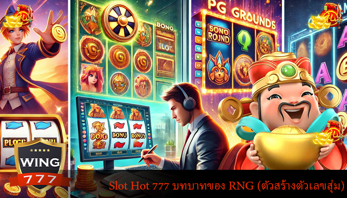 Slot Hot 777 บทบาทของ RNG (ตัวสร้างตัวเลขสุ่ม)