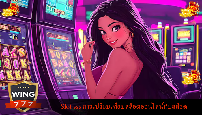 Slot sss การเปรียบเทียบสล็อตออนไลน์