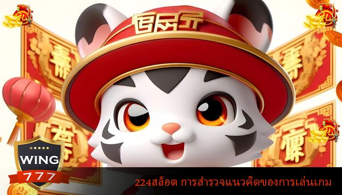 224สล็อต การสำรวจแนวคิดของการเล่นเกม