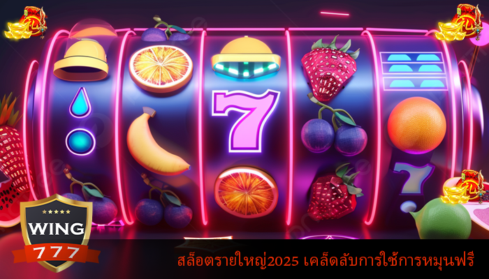 สล็อตรายใหญ่2025 เคล็ดลับการใช้การหมุนฟรี