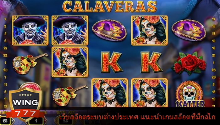 เว็บสล็อตระบบต่างประเทศ แนะนำเกมสล็อตที่มีกลไก