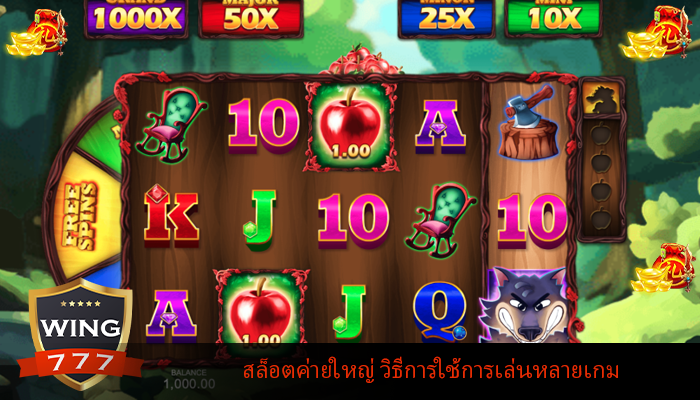สล็อตค่ายใหญ่ วิธีการใช้การเล่นหลายเกม