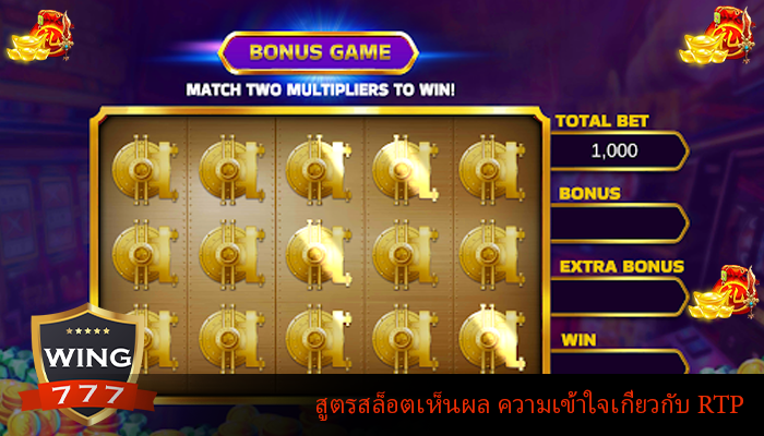 สูตรสล็อตเห็นผล ความเข้าใจเกี่ยวกับ RTP