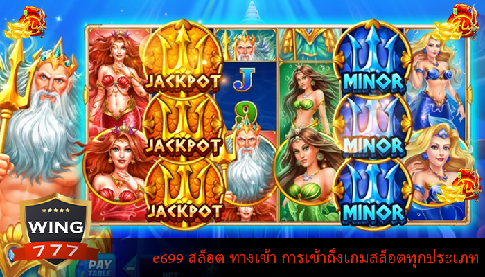 e699 สล็อต ทางเข้า การเข้าถึงเกมสล็อตทุกประเภท