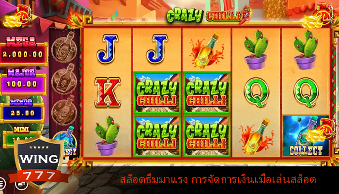 สล็อตธีมมาแรง การจัดการเงินเมื่อเล่นสล็อต