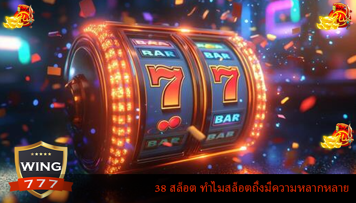 38 สล็อต ทำไมสล็อตถึงมีความหลากหลาย