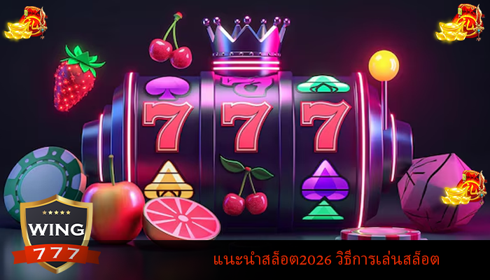 แนะนำสล็อต2026 วิธีการเล่นสล็อต