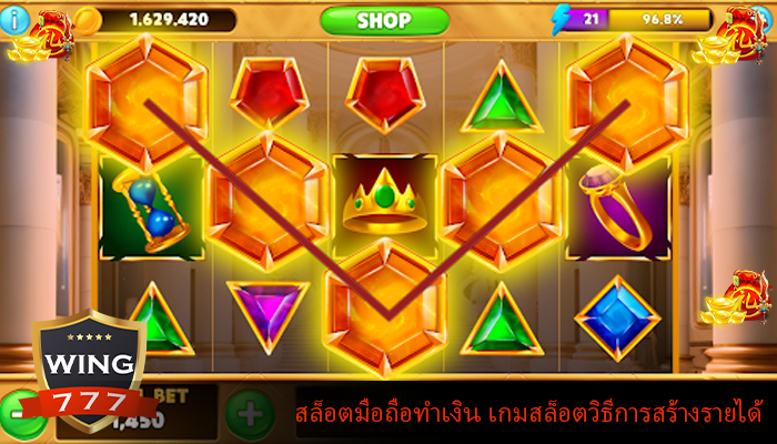 สล็อตมือถือทำเงิน เกมสล็อตวิธีการสร้างรายได้
