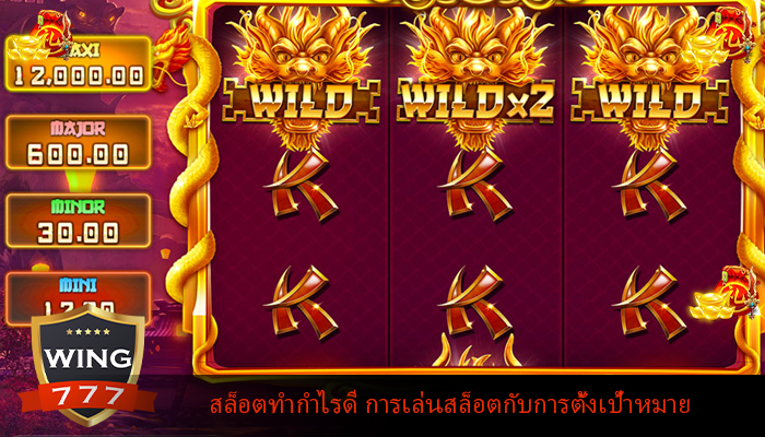 สล็อตทำกำไรดี การเล่นสล็อตกับการตั้งเป้าหมาย