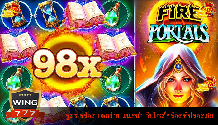 สูตร สล็อตแตกง่าย แนะนำเว็บไซต์สล็อตที่ปลอดภัย