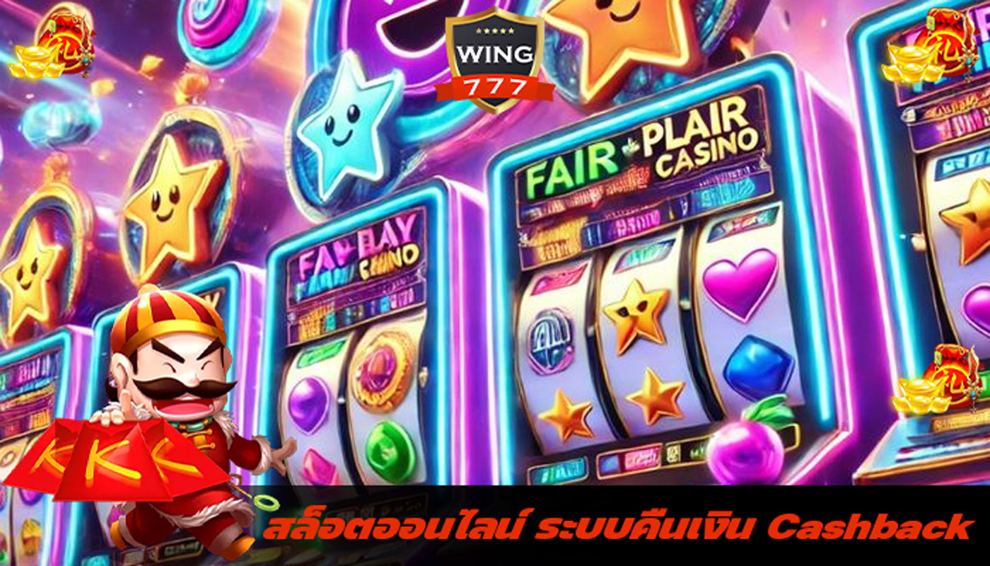 สล็อตออนไลน์ ระบบคืนเงิน Cashback